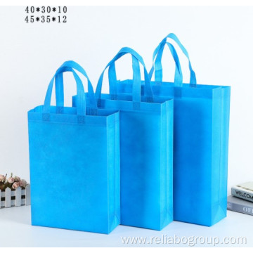 Custom non woven bag promotion tote shopping bag